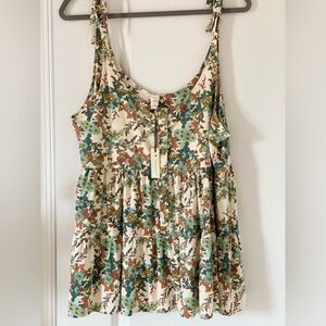 NWT Kate Quinn Prairie Tie Tank